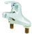 T&S Brass B-2710-WS-VR 4" Deck Mount Single Lever Faucet, Short Handle, 1.5 GPM VR Aerator, Pop-Up Drain