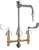 Chicago Faucets - 786-TWGN2BVBE7CP - Service Sink Faucet with Third Water Inlet