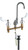 Chicago Faucets - 794-GN2AE3-317CP - Widespread Lavatory Faucet