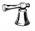 American Standard M909430-2950A - HANDLE ASSEMBLY HAMILTON, SATIN