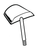 American Standard M962854-2950A - POP-UP ROD F/MONTGOMERY HD-C-SET-RP-, SATIN