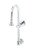 T&S Brass B-2456-W-119X - Wall Mount Elbow, 119X Rigid Gooseneck, 1.5 Gpm Rosespray, B-0230-K Kit, Wall Bracket