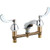 Chicago Faucets 404-VE64VP317ABCP Concealed Hot and Cold Water Sink Faucet