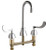 Chicago Faucets 786-GN1AE3VPAABCP - CONCEALED KITCHEN SINK FAUCET