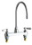 Chicago Faucets - 1100-GN8AE3-369AB - 8-inch Center Deck Mounted Sink Faucet