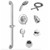 American Standard TU662SG211.002 COMM SHOW SYS TRIM KIT, SG BAR, 1.5 GPM, Chrome