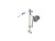 T&S Brass B-1433-CR-QDS - Hose Reel System W/ (2) Qd Spray Valves & Cerama Cartridges