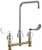 Chicago Faucets 786-RSHA8AE35VP317AB - CONCEALED KITCHEN SINK FAUCET