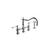 Graff - G-4845-LC1-PN - Canterbury Collection Hampton Bridge Kitchen Faucet with Side Spray