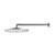 KWC Z.536.435.127 -ONO Overhead shower w/wall mount arm, spl/st 