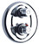 Paini - 3TPCR690-TRM - Thermostatic Trim (Chrome), Less Cartridge