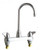 Chicago Faucets - 1100-GN2AE3VPAXKCP - 8-inch Center Deck Mounted Sink Faucet
