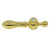 Rohl ZZ9503402Z-IB Cisal Arcana Classic Metal Lever Only With "Hot" Screw Cover Cap And M.4 X 40 Screw In Italian Brass For All Cisal Faucets Except Pressure Balance And Ac27