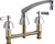 Chicago Faucets - 201-AL8E29VP317XKAB - Kitchen Sink Faucet without Spray