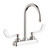 Chicago Faucets W4D-GN2AE35-317AB - 4" Deck Mount Washboard Sink Faucet