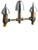Chicago Faucets - 201-ALESSSPT&HDLCP - Kitchen Sink Faucet without Spray