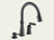 Delta 16955-RBSD-DST - Delta Victorian: Single Handle Pull-Down Kitchen Faucet With Soap Dispenser, None - Venetian Bronze