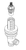 Dornbracht 0417110403090 - Cold Water Deck valve with 1/2-inch ceramic disc cartridge part