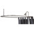 Cheviot 3150/54-CH Rectangular Shower Curtain Frame, Chrome