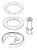 Dornbracht 0430110387590 Fixing Set