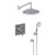 Graff G-7285-C15S-OB Contemporary Pressure Balancing Shower Set (Rough & Trim), Olive Bronze