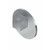 Graff G-8037-SH-PN-T M-Series Round Thermostatic Valve Trim Plate and Square Handle, Polished Nickel