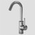 KWC 10.031.991.000 DECO Bar Faucet with Side Lever Handle, Chrome Polished, 5 5/8 inch Spout Reach