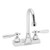 Speakman SC-3082-REV-LD - Commander centerset faucet with 3 3/4-inch deep gooseneck rigid or swivel and revere lever handles