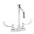 Speakman SC-3084-LD-VB6 - Commander centerset faucet with 6-inch deep rigid vacuum breaker spout and 4-inch wrist blade handles