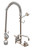 T&S Brass - B-0133-ADF14-BR - 8-inch c/c Wall Mount Pre-Rinse, Supply Stops-Hoses-Elbows, Add-On-Faucet - 14-inch Swing Nozzle, 36-inch Hose, 