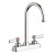 Chicago Faucets W4D-GN2AE1-369ABCP - 4" Deck Mount Washboard Sink Faucet