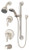 Symmons S-9606-PLR-STN Origins Tub/Shower System