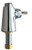 Chicago Faucets - 349-LESSSPT&HDLXKCP - Single Hole Deck Mounted Pantry/Bar Faucet
