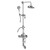 Graff CD4.02-LM34S-PC Exposed Thermostatic Tub and Shower System w/Handshower (Rough & Trim), Polished Chrome