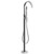 Graff G-1752-LM3F-BAU M.E. 25 Floor-Mounted Exposed Tub Filler, 24K Brushed Gold Plated