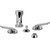 Graff G-6361-LM42B-WT Bidet Set, Architectural White