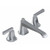 Graff G-6850-LM47B-PN Finezza UNO Roman Tub Set w/Lever Handle (Rough & Trim), Polished Nickel