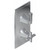 Graff G-8149-1C1L-PC-T M-Series Finezza DUE 2-Hole Trim Plate w/Finezza Handles (Vertical Installation), Polished Chrome