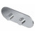 Graff G-8047H-RH0-WT-T M-Series Round Thermostatic 2-Hole Trim Plate and Handle (Horizontal Installation), Architectural White