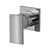 Graff G-0035-LM36W-PC-T Luna Single Handle Wall-Mounted Trim, Polished Chrome