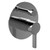 Graff G-7080-LM46S-PN-T Terra Pressure Balancing Valve Trim with Handle and Diverter, Polished Nickel
