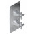 Graff G-8049-C15E0-OB-T M-Series Finezza UNO 2-Hole Trim Plate w/Cross Handles (Vertical Installation), Olive Bronze