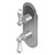 Graff G-8086-LC1E0-PC-T M-Series Transitional 2-Hole Trim Plate w/Handles (Vertical Installation), Polished Chrome