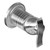 Graff G-8034-LM20E1-PC-T M-Series Transitional Stop/Volume Trim Plate with Lever Handle, Polished Chrome