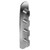 Graff G-8058-LM42E0-BK-T M-Series Round Thermostatic 4-Hole Trim Plate and Handle (Trim Only) , Architectural Black