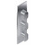 Graff G-8057-LM45E0-OB-T M-Series Square 3-Hole Trim Plate with Phase Handles (Vertical Installation), Olive Bronze