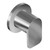 Graff G-8069-LM42E1-SN-T M-Series Round Three-Way Diverter Valve Trim Plate and Handle , Steelnox (Satin Nickel)