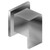 Graff G-8071-LM31E1-PC-T M-Series Square Two-Way Diverter Valve Trim Plate w/Solar Handle, Polished Chrome