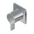 Graff G-8098-LM46E1-OB-T M-Series Square Stop/Volume Control Trim Plate and Terra Handle , Olive Bronze