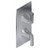 Graff G-8149-LM47E0-UB-T M-Series Finezza DUE 2-Hole Trim Plate w/Lever Handles (Vertical Installation), Unfinished Brass
